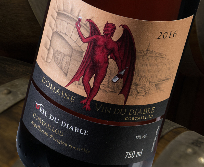 rose vin du diable